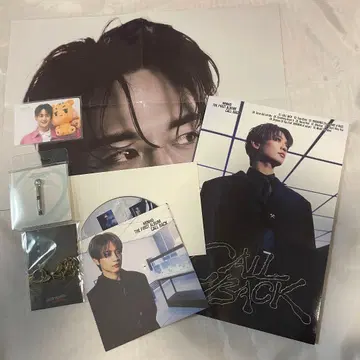 SHINee MINHO 다라민 배지 카드 커버 스티커 CD