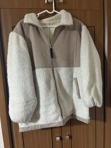 플리스 자켓 보아 자켓 M 사이즈