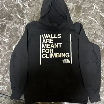 THE NORTH FACE 블랙 후드티 S