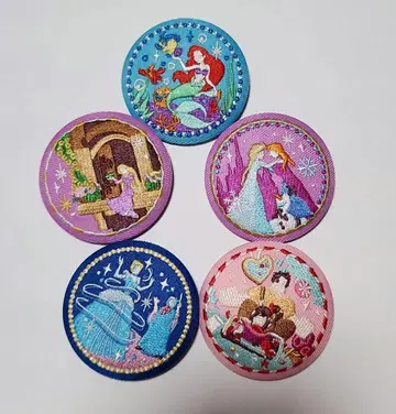 디즈니 자수 캔뱃지