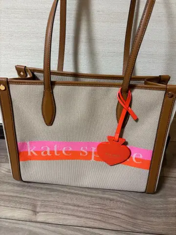 케이트 스페이드 스트라이프 미디엄 토트