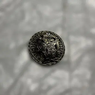 브로치 고대 문명 빈티지 앤티크 전사 신 골드톤