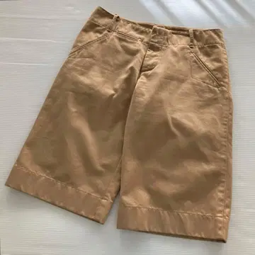 랄프 로렌 베이지 숏팬츠 앞 포켓 부착 M 사이즈