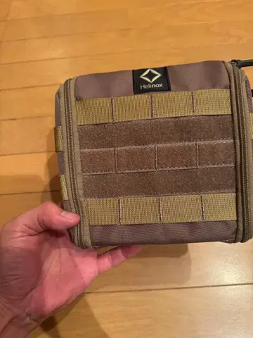 새상품급 중고 Helinox Tactical Slim S 코요테탄 파우치