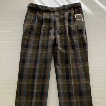 새상품 Paul Stuart 2인 플리츠 팬츠