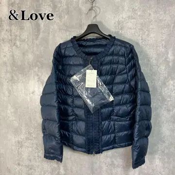 앤러브 프릴 장식 리본 다운 자켓 LL