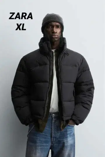 ZARA 자라 릴랙스핏 퍼프 자켓 XL