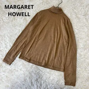 마가렛호웰 영국제 울 100% 터틀 니트