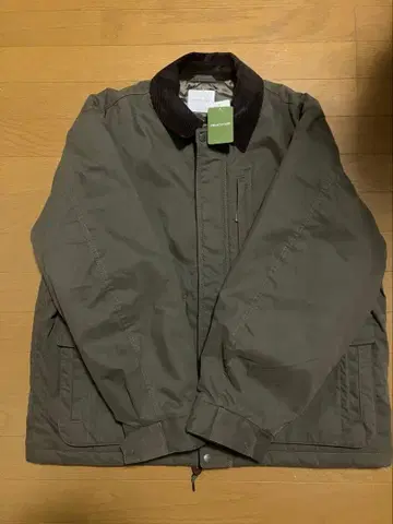 프릭스스토어 코듀로이 충전솜 블루종 자켓