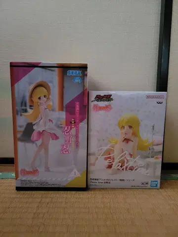 오시노 시노부 피규어 세트 SEGA 반다이