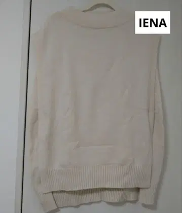 이에나 IENA 베스트 니트 아이보리 화이트 니트 베스트