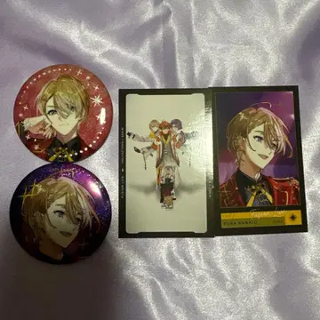 니지산지 IMPACT 후라 소토 캔뱃지 폴라로이드풍 카드