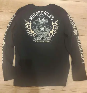 Vanson x felix 롱 슬리브 티셔츠 L