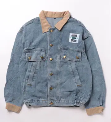 0909 데님 자켓 오버 실루엣