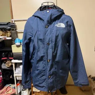 네이비 마운틴 후드티