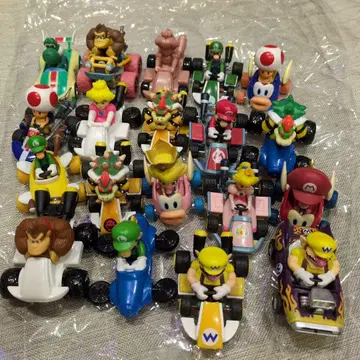 마리오 카트 미니카 세트 19개 마리오