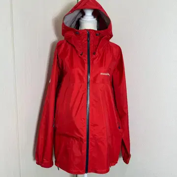 mont-bell 고어텍스 레인 자켓 L-W 빨간색 1128615