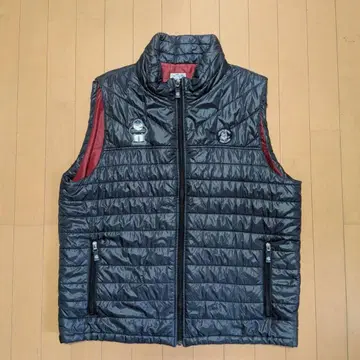 블랙 퀼팅 베스트 사이즈 III