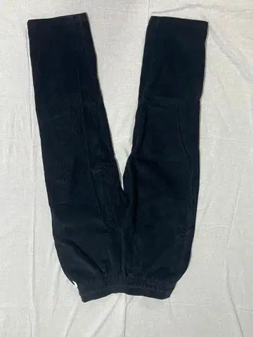 쿠크맨 셰프 팬츠 블랙 코듀로이 M