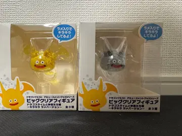 드래곤 퀘스트 빅 클리어 피규어 2체 세트 드라고 슬라임