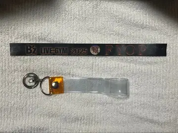 B'z LIVE-GYM 2025 은색 테이프 1 로고 분과 덤 키링