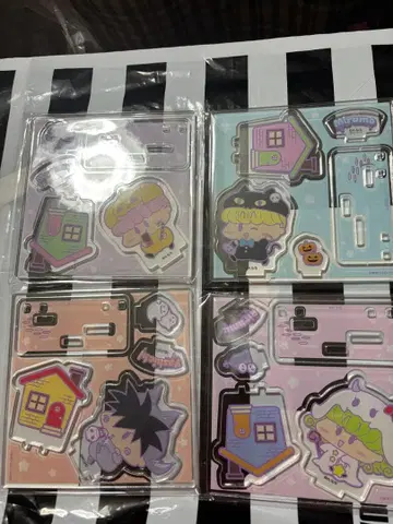 미개봉 새상품 밀모데퐁 마루쿠지 아크릴 스탠드 컴플리트 세트