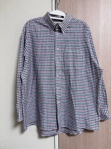 구제 의류 체크 셔츠 BD 셔츠 버튼 다운 셔츠