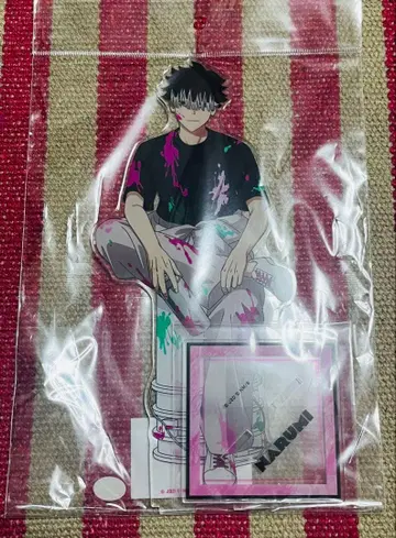 괴수 8호 나루미 겐 페인트 스타일 특대형 아크릴 스탠드