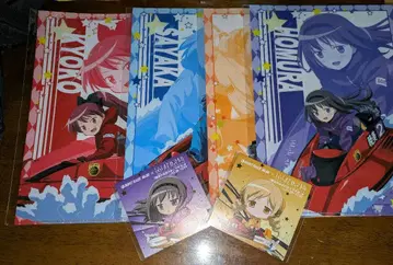 마도카 마기카 클리어 파일 4장 오리지널 메탈 스티커 2장