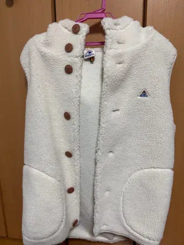 GEVACO 플리스 베스트 화이트