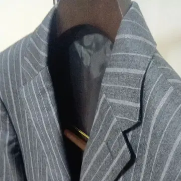 캐서린 햄넷 스트라이프 패턴 자켓