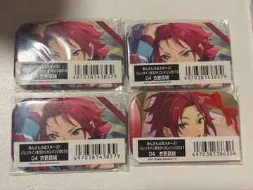 앙스타 이사라 마오 마루카쿠 캔뱃지 4세트