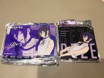 체인소 맨 레제 편 테레동 본점 한정판 레제 아크릴 블록 & 키링