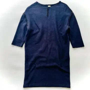 론 헤르만 7부 소매 원피스 코튼 XS 네이비