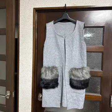 Piacere 롱 베스트 보아 부착