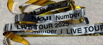 Number i LIVE TOUR 2025 은색 테이프