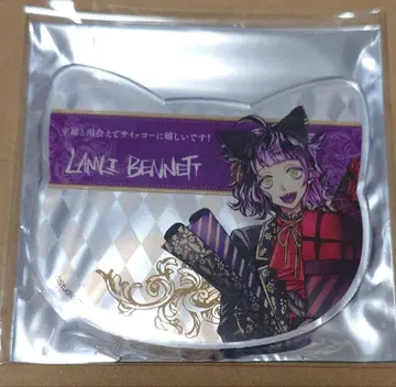 악마 집사와 검은 고양이 난자타운 아크릴 코스터 라무