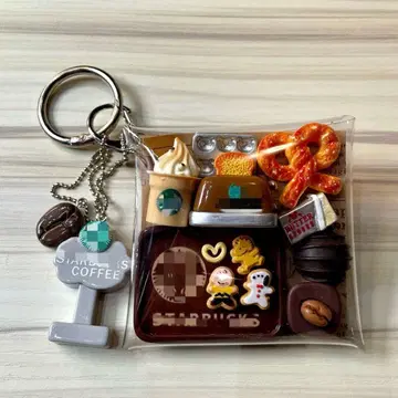 가챠 파우치 카페 브라운 PEANUTS