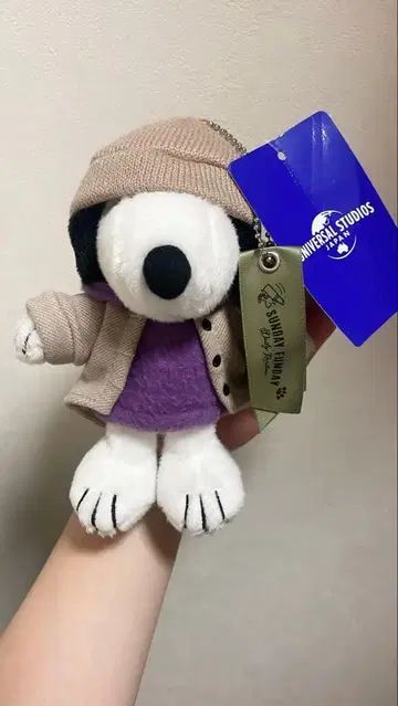 USJ 스누피 마스코트 키링