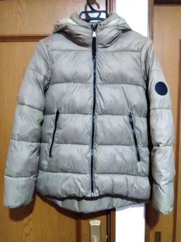 ZARA 패딩 자켓 베이지 XS