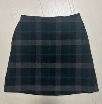 [ 미사용 새상품 ] 유니클로 UNIQLO 미니 스커트 울 블렌드 여성용