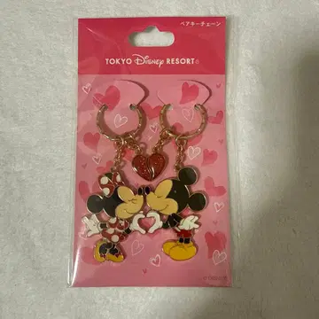 디즈니 리조트 미키 미니 페어 키체인