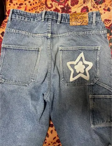 스타 팀 w34 숏 페인터 팬츠