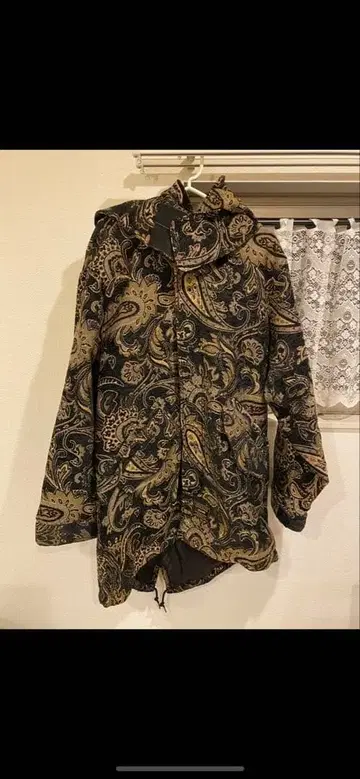 미사용 새상품 glamb 그램 모즈 코트 페이즐리 무늬 M 사이즈