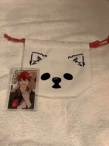 애니카페 기븐 마후유 케다마 복조리 아크릴 카드 애니메이트 카페