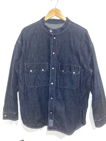 TENDERLOIN DENIM SHT SNAP BUTTON WASH