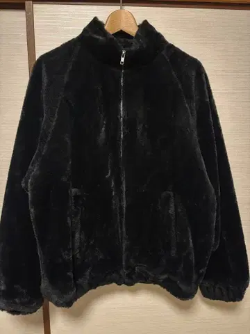 FREAK'S STORE 블랙 플리스 자켓