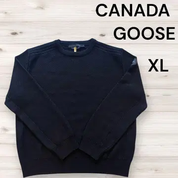 CANADA GOOSE 니트 스웨터 XL 블랙