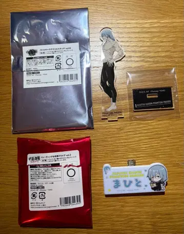 주술회전 마히토 아크릴 스탠드 & 이름 클립 팬페어