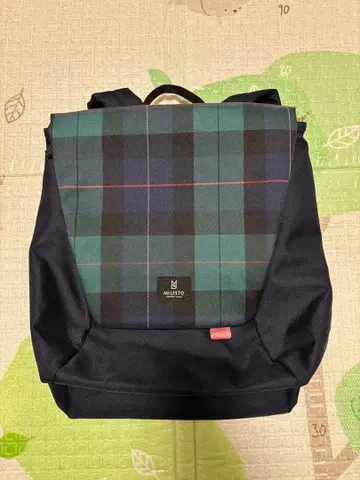 MILESTO 체크 무늬 백팩